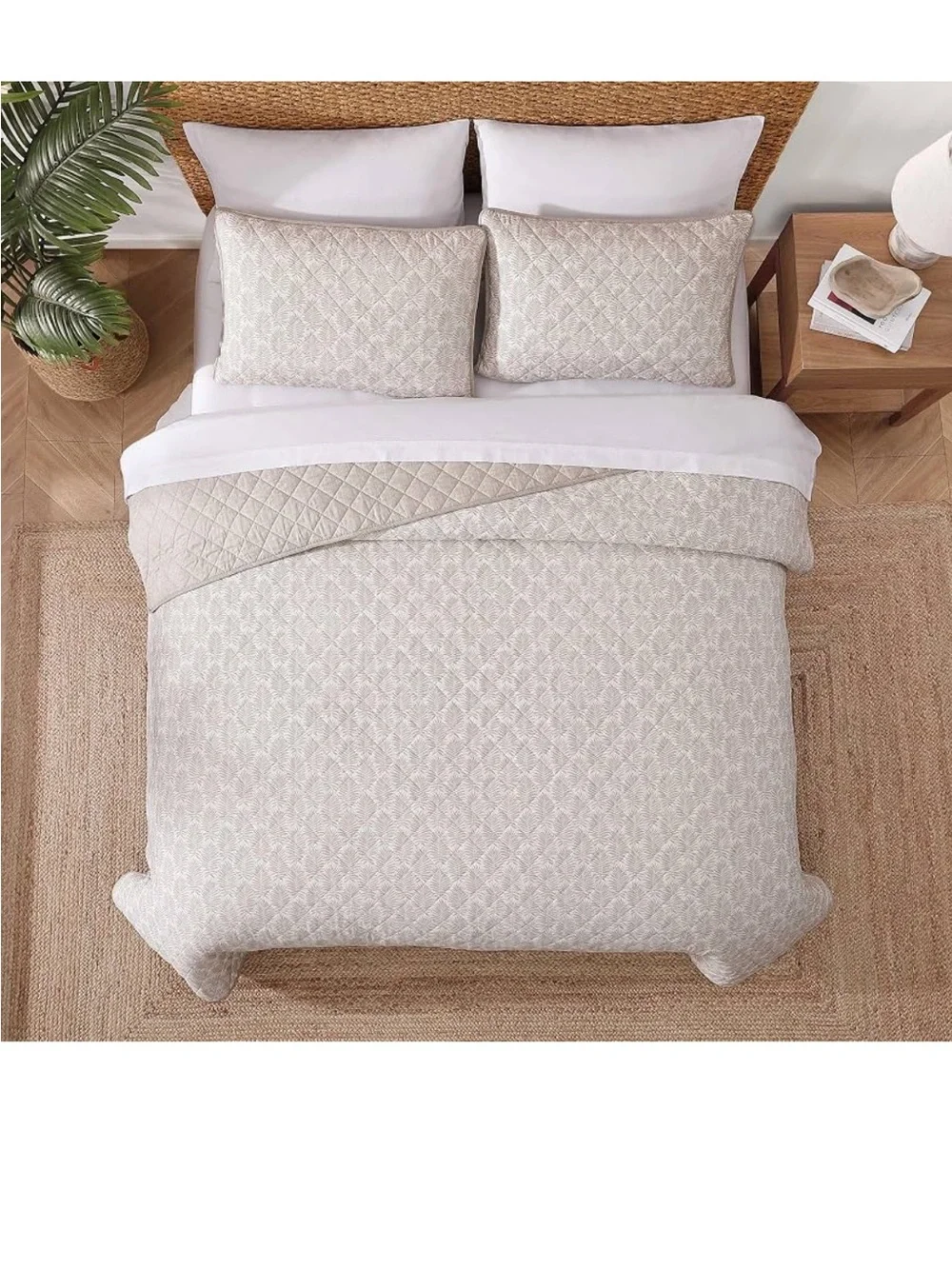 Tommy Bahama - King Quilt Set, Super Soft Bedding with Matching Shams, Coastal